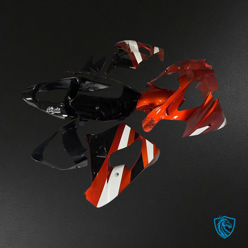 Kawasaki ZX9R (2002-2003) Orange & Black - Fairing Kit