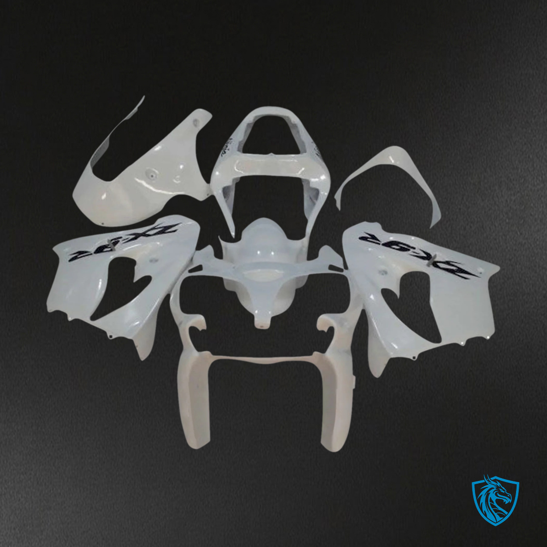 Kawasaki ZX9R (2002-2003) White - Fairing Kit