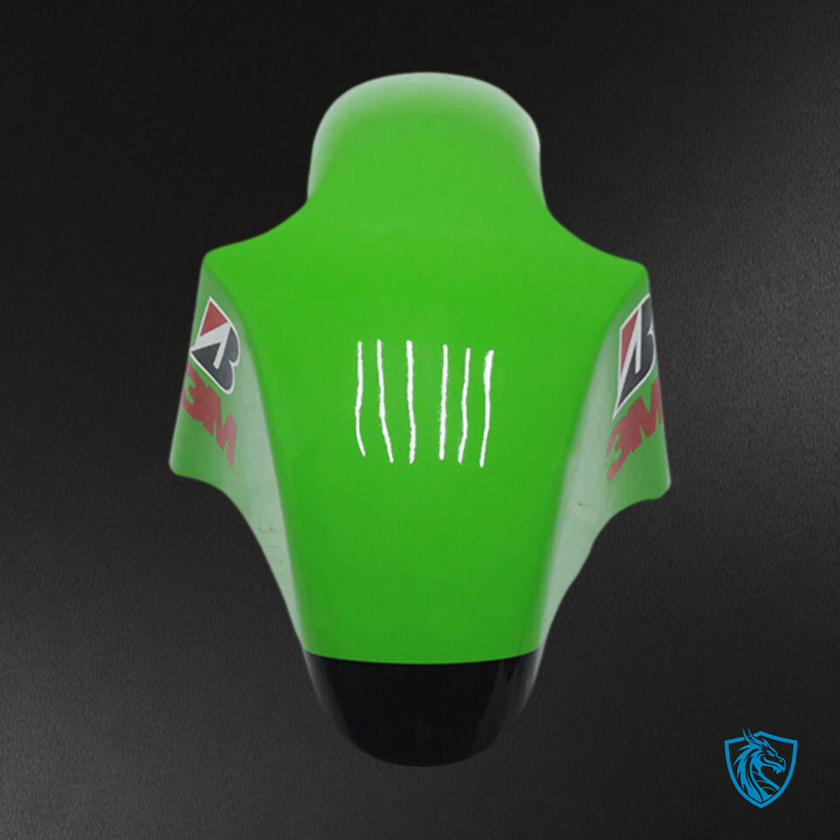Kawasaki ZXR250 (1989-1990) Black & Green Fairing Kit | ABS Bodywork