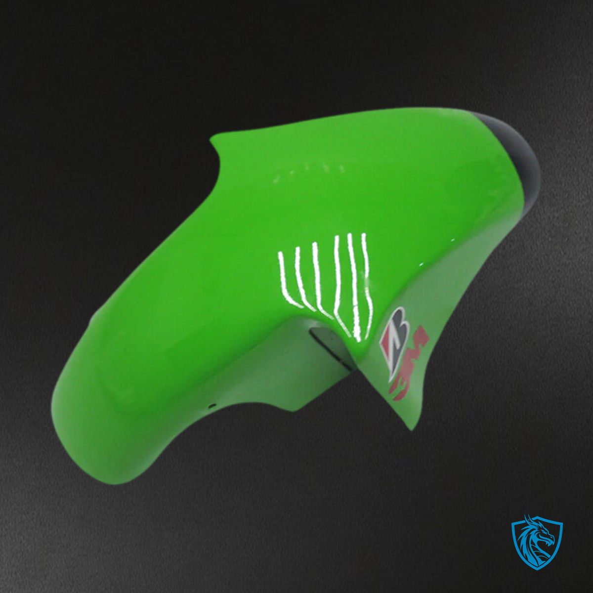 Kawasaki ZXR250 (1989-1990) Black & Green Fairing Kit | ABS Bodywork