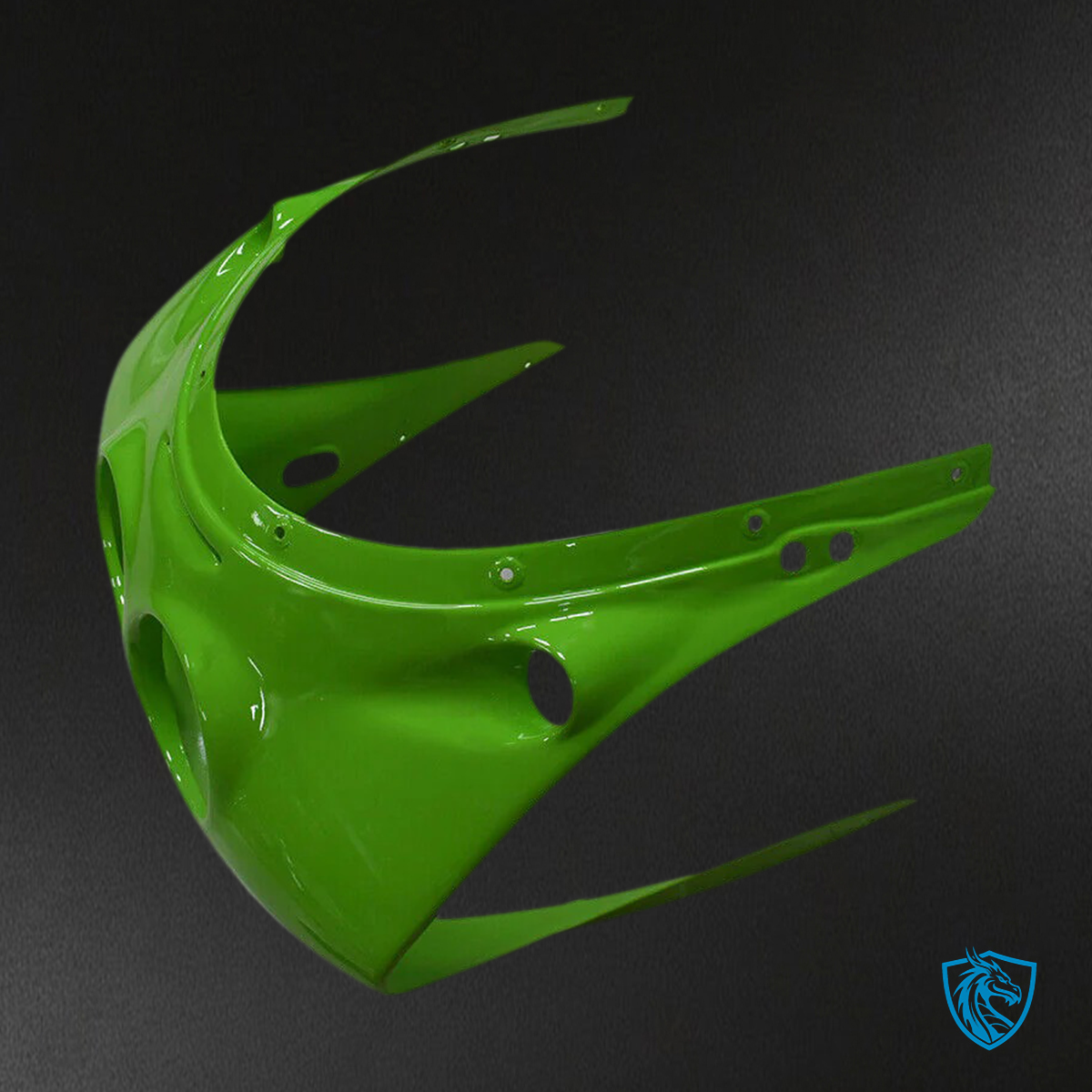 Kawasaki ZXR250 (1989-1990) Green & Blue - Custom ABS Fairing Set
