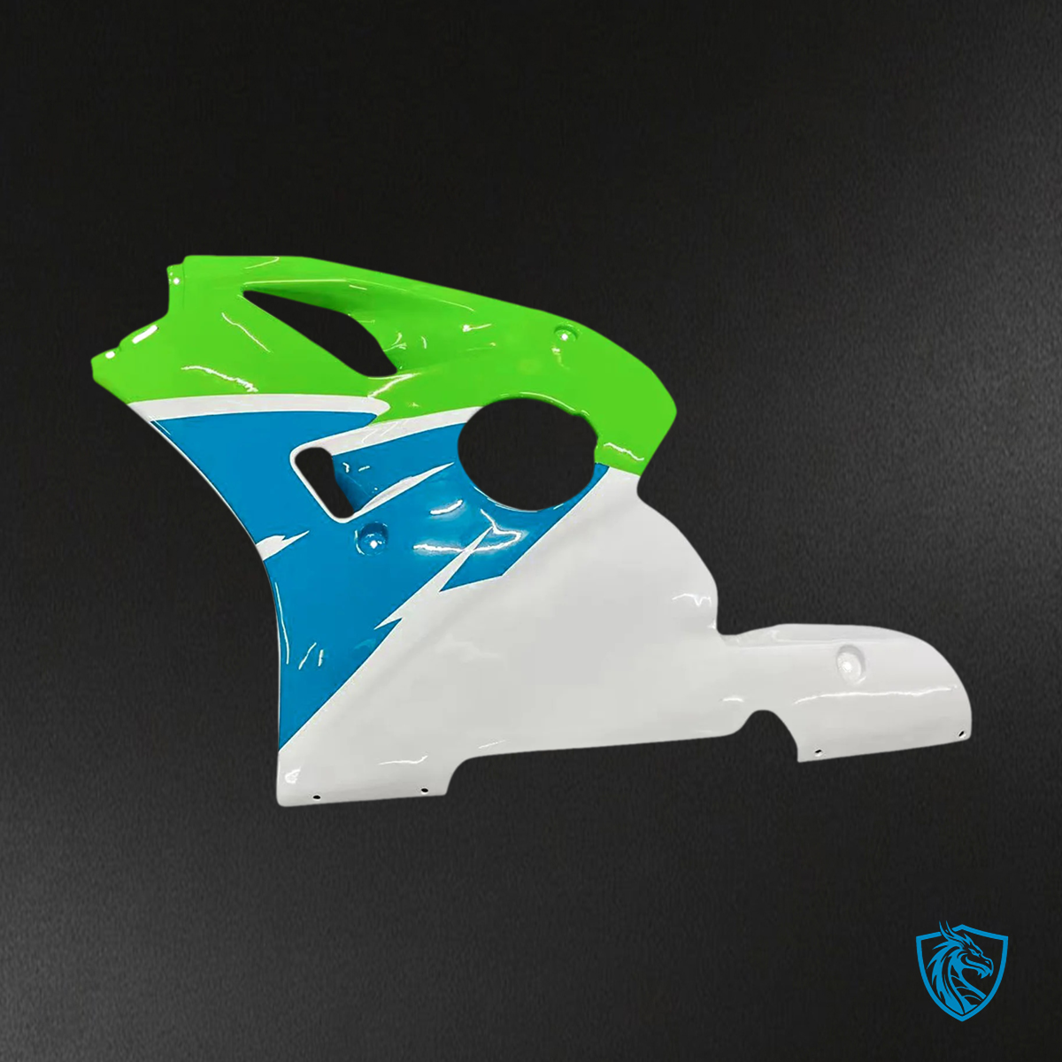 Kawasaki ZXR400 (1992-1996) Green, Blue & White Fairing Kit | ABS Bodywork