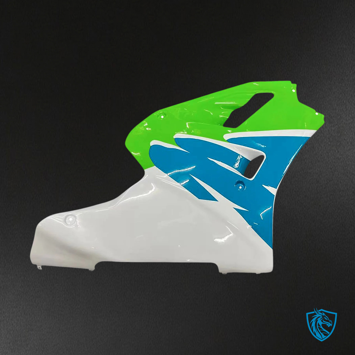 Kawasaki ZXR400 (1992-1996) Green, Blue & White Fairing Kit | ABS Bodywork