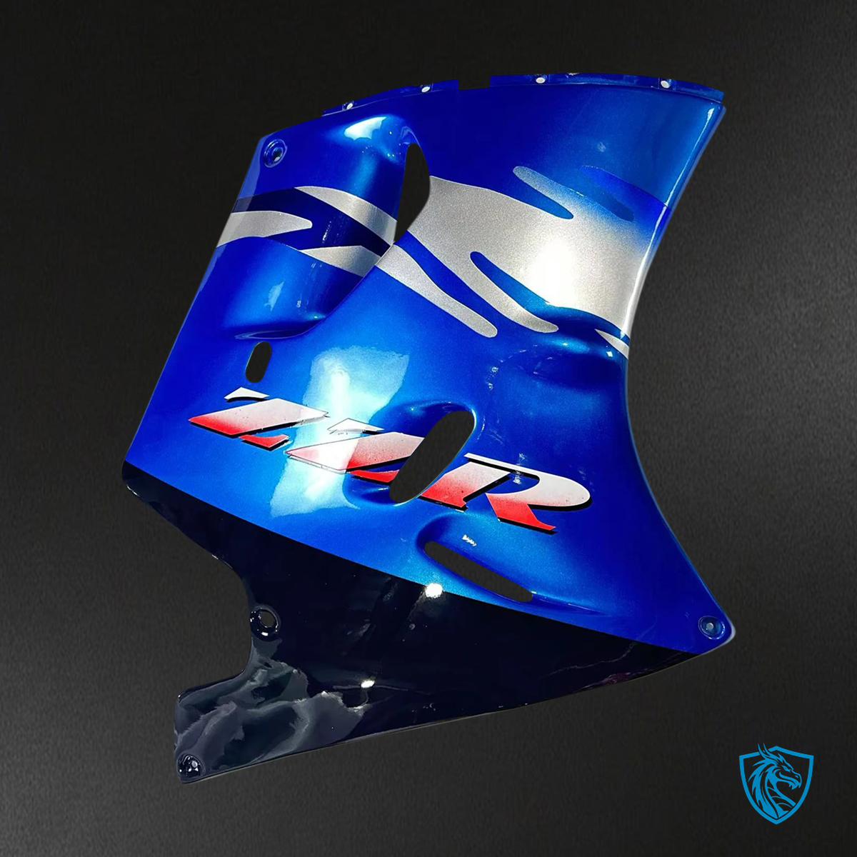 Kawasaki ZZR1100 (1993-2003) Gloss Blue Fairing Kit - Aftermarket ABS Bodywork