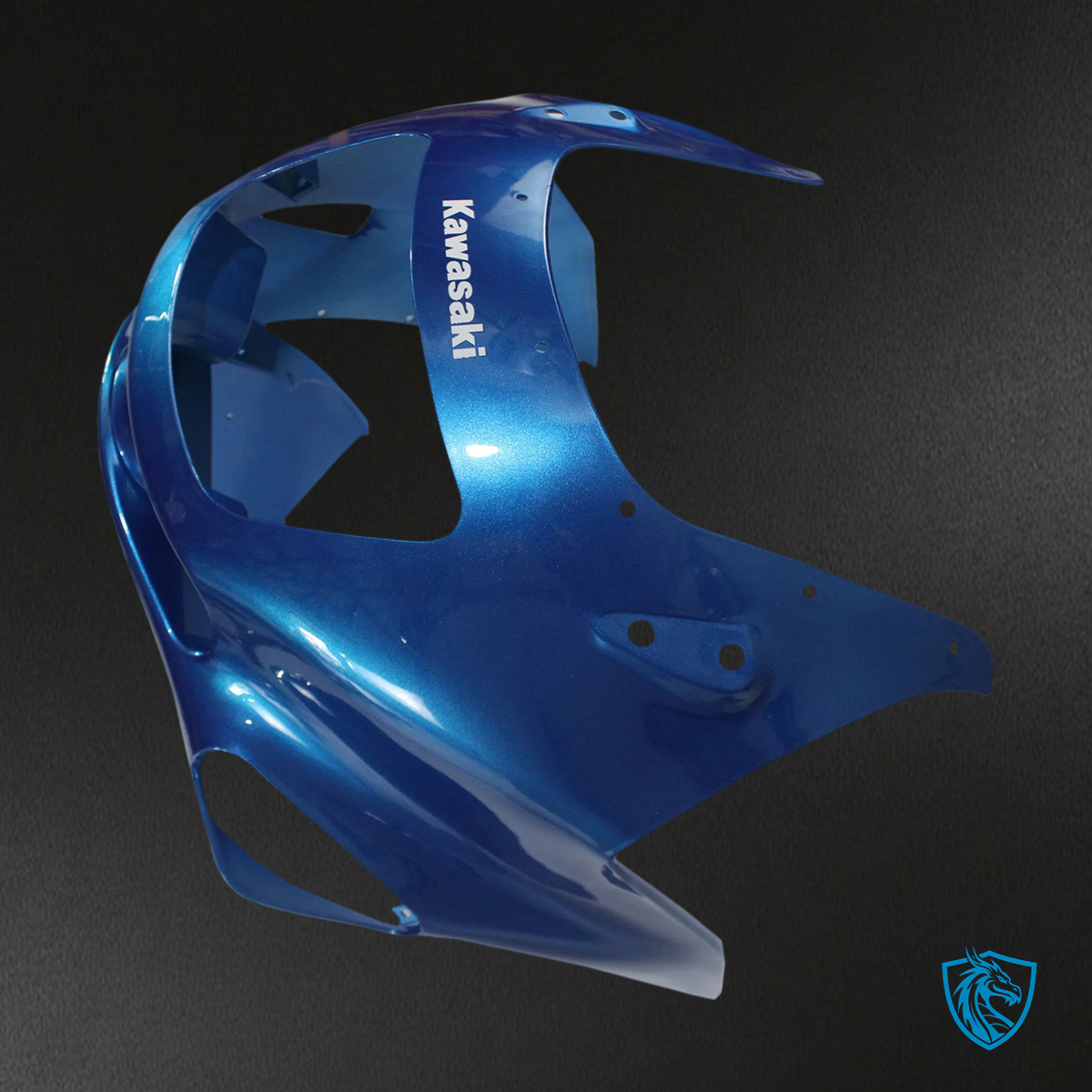Kawasaki ZZR400 (1993-2007)-ZZR600 (1993-2003) Blue & Sliver Fairing Kit - Aftermarket ABS Bodywork