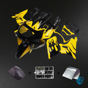 Yellow & Black Flame