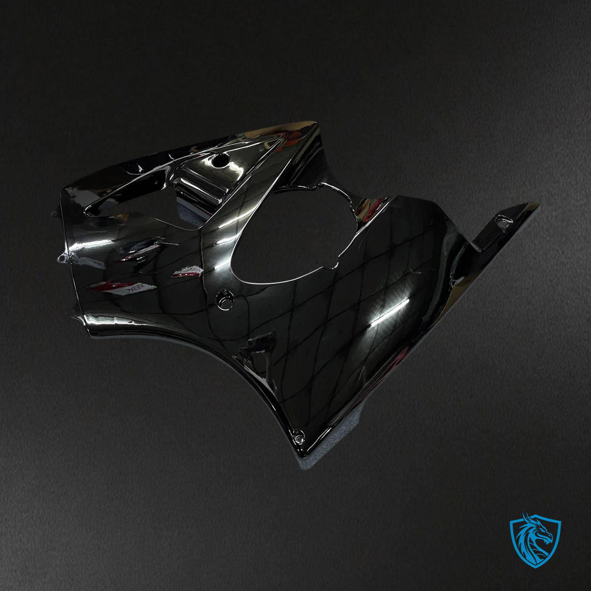 Kawasaki Zx6R (2000-2002) Black Fairing - Kit