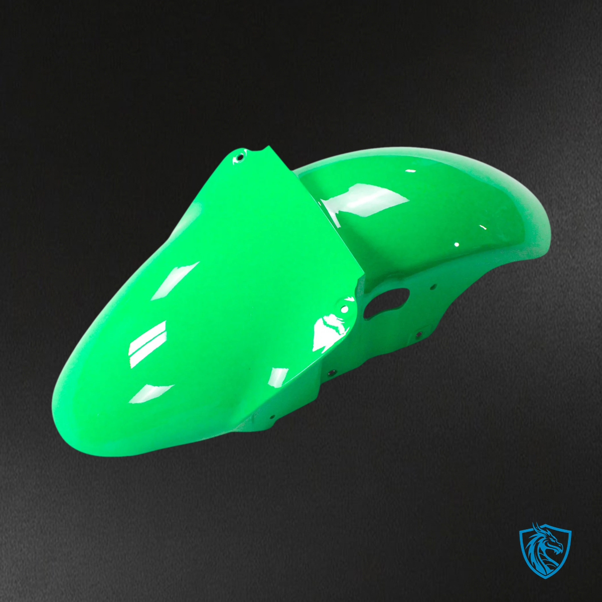 Kawasaki Zx6R (2000-2002) Green Fairing - Kit