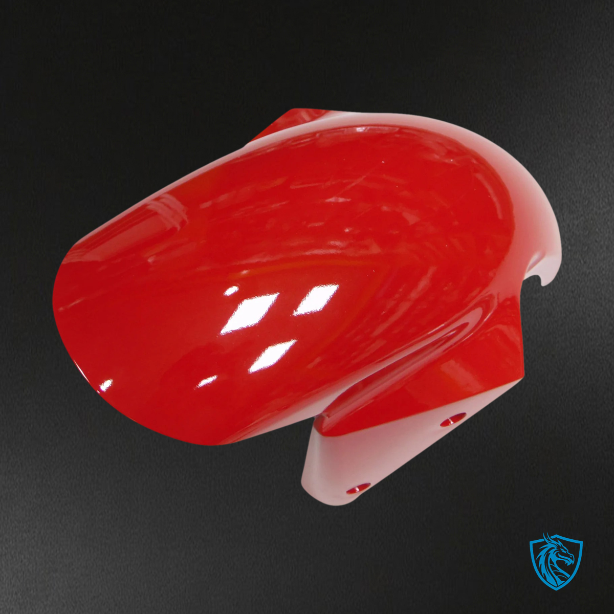 Kawasaki Zx6R (2003-2004) Red & White Fairing - Kit