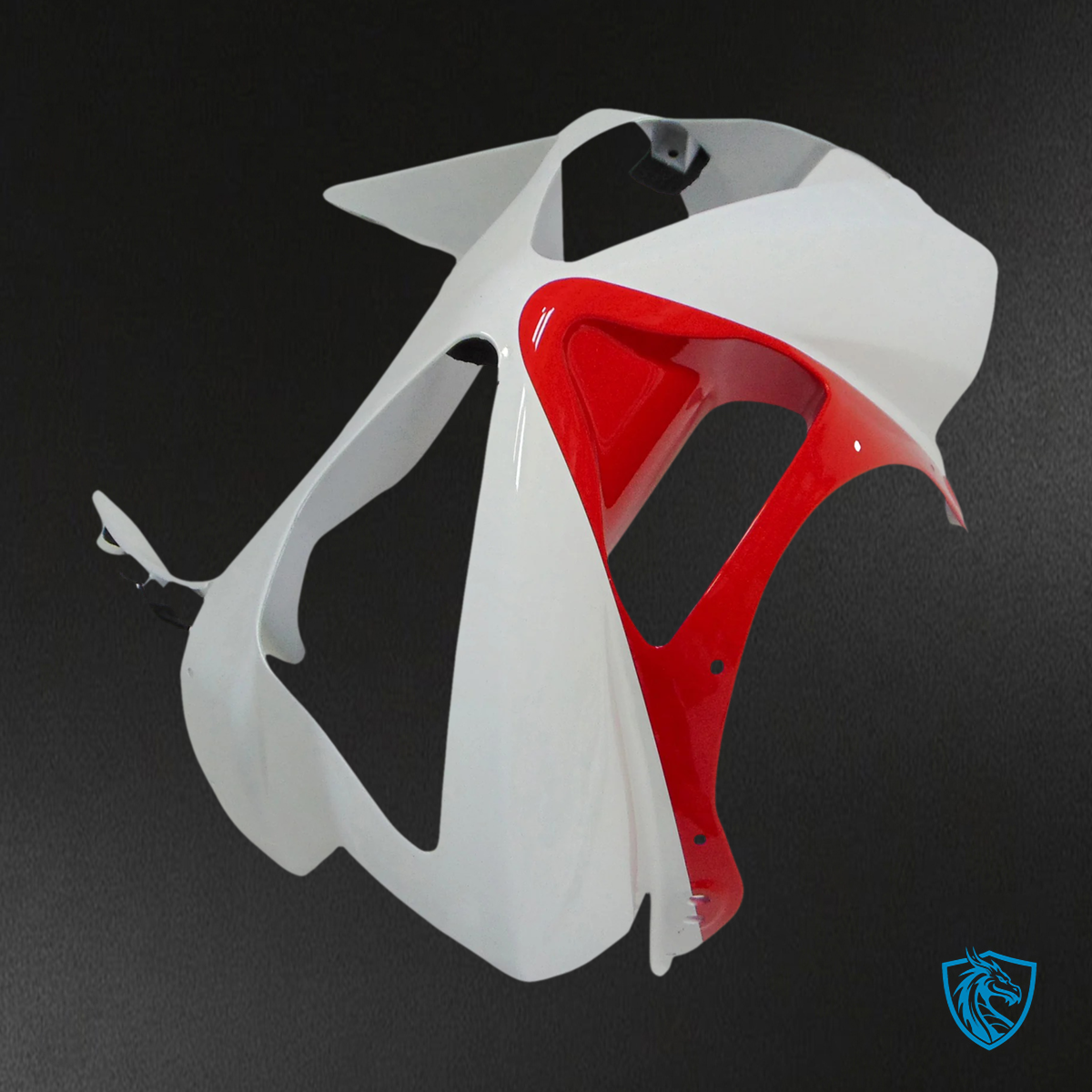 Kawasaki Zx6R (2003-2004) Red & White Fairing - Kit