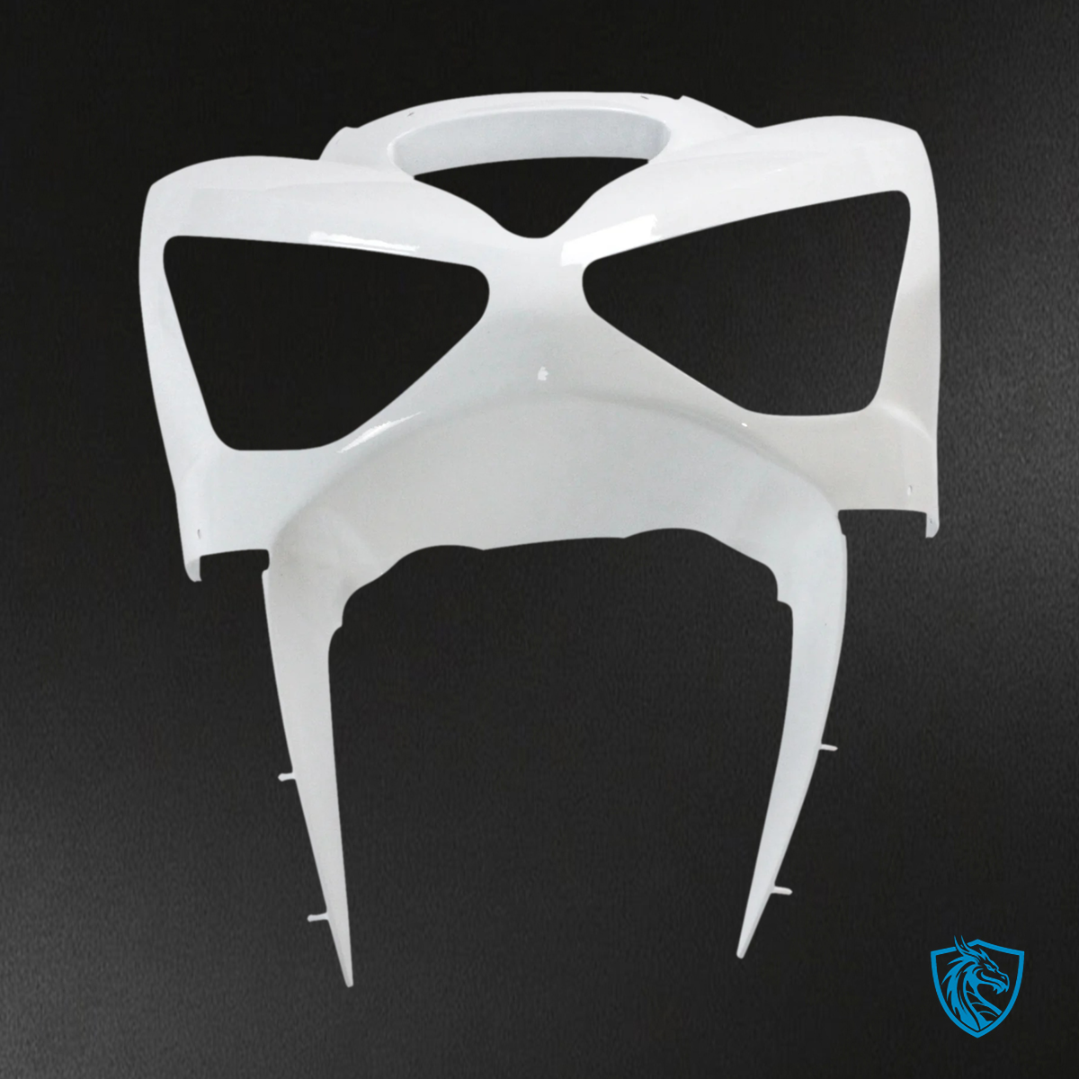 Kawasaki Zx6R (2003-2004) White Fairing - Kit