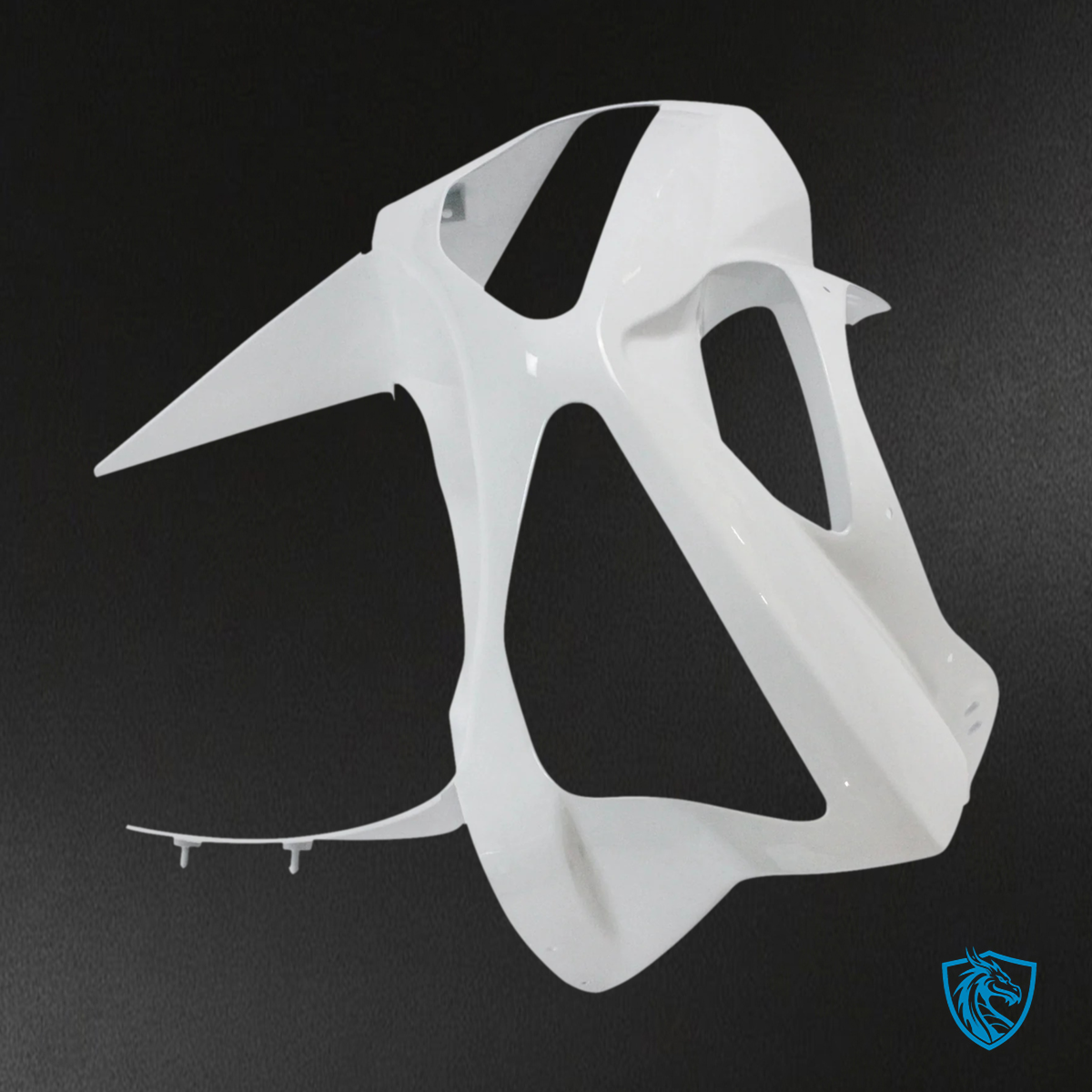 Kawasaki Zx6R (2003-2004) White Fairing - Kit