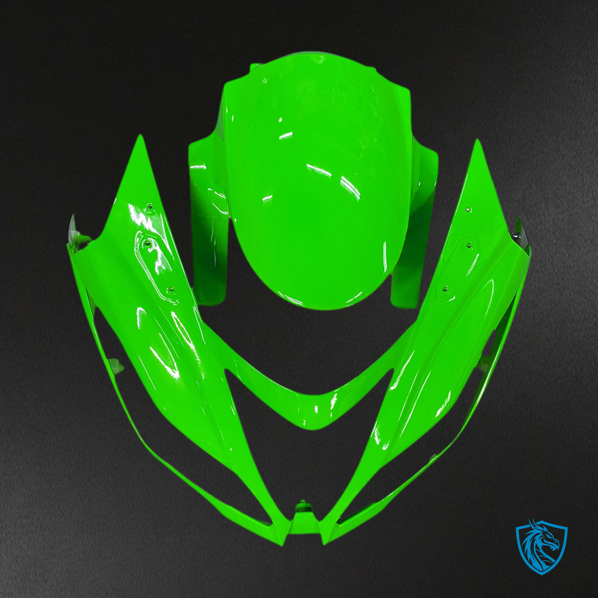 Kawasaki Zx6R (2013-2018) Green - Fairing Kit