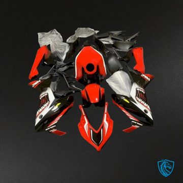 Honda CBR650R (2019-2020) Gloss Red, Black & White - Replacement Motorcycle Fairings Kit