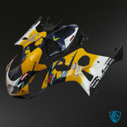 Yellow, White & Blue