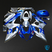 Blue & Silver