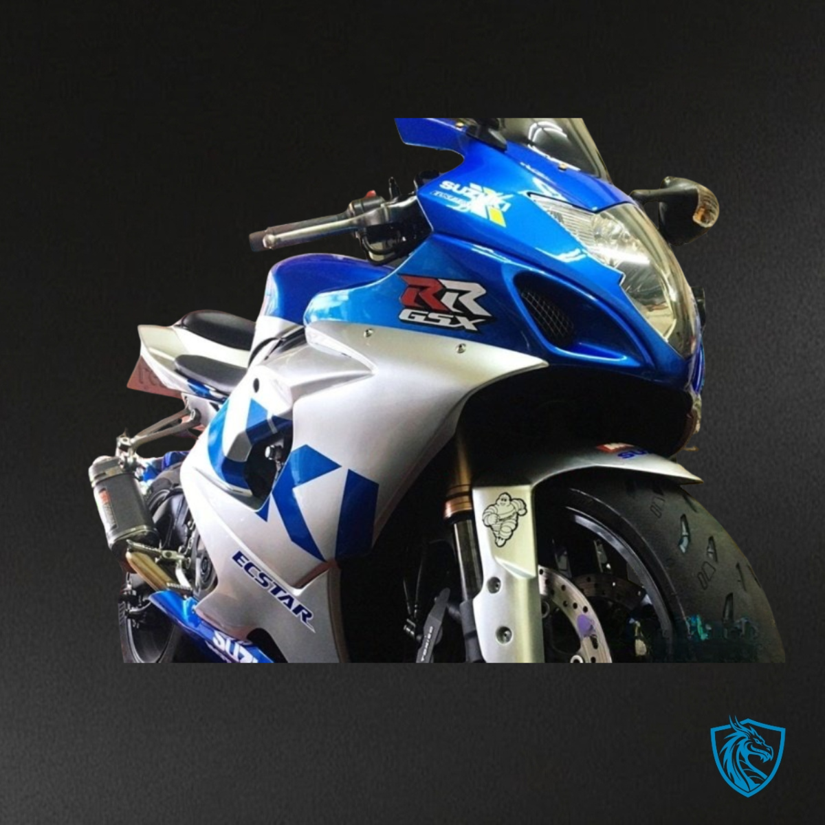 Suzuki GSXR1000 (2005-2006) Blue & Silver Fairing Kit | ABS Bodywork