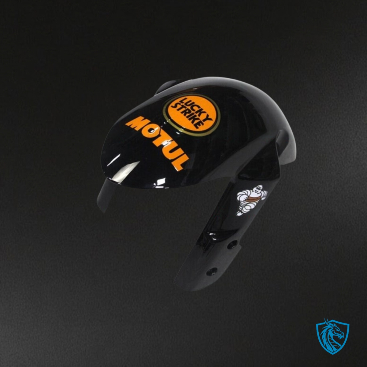 Suzuki GSXR1000 (2007-2008) Black & Orange Lucky Strike - MERGEment Motorcycle Fairings Kit