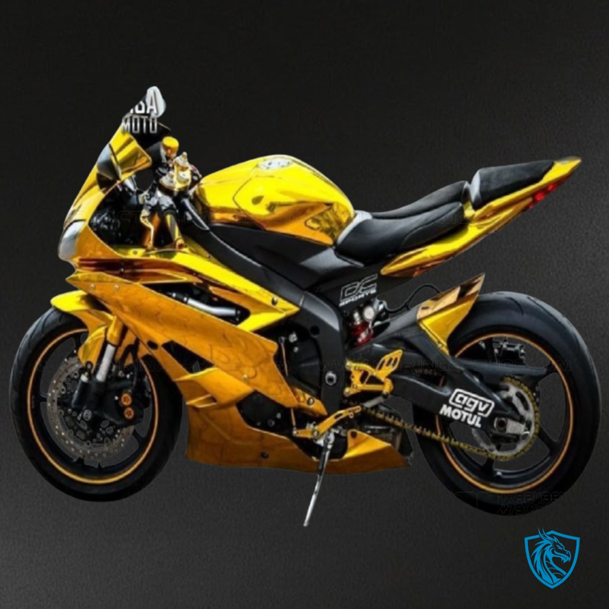 Yamaha YZF R6 (2006-2007) Metallic Gold Fairing Kit - Aftermarket ABS Bodywork