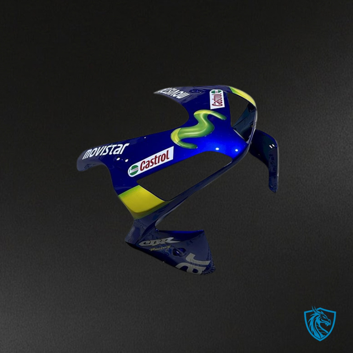 Honda CBR600RR (2003-2004) Blue & Green Movistar - MERGEment Motorcycle Fairings Kit