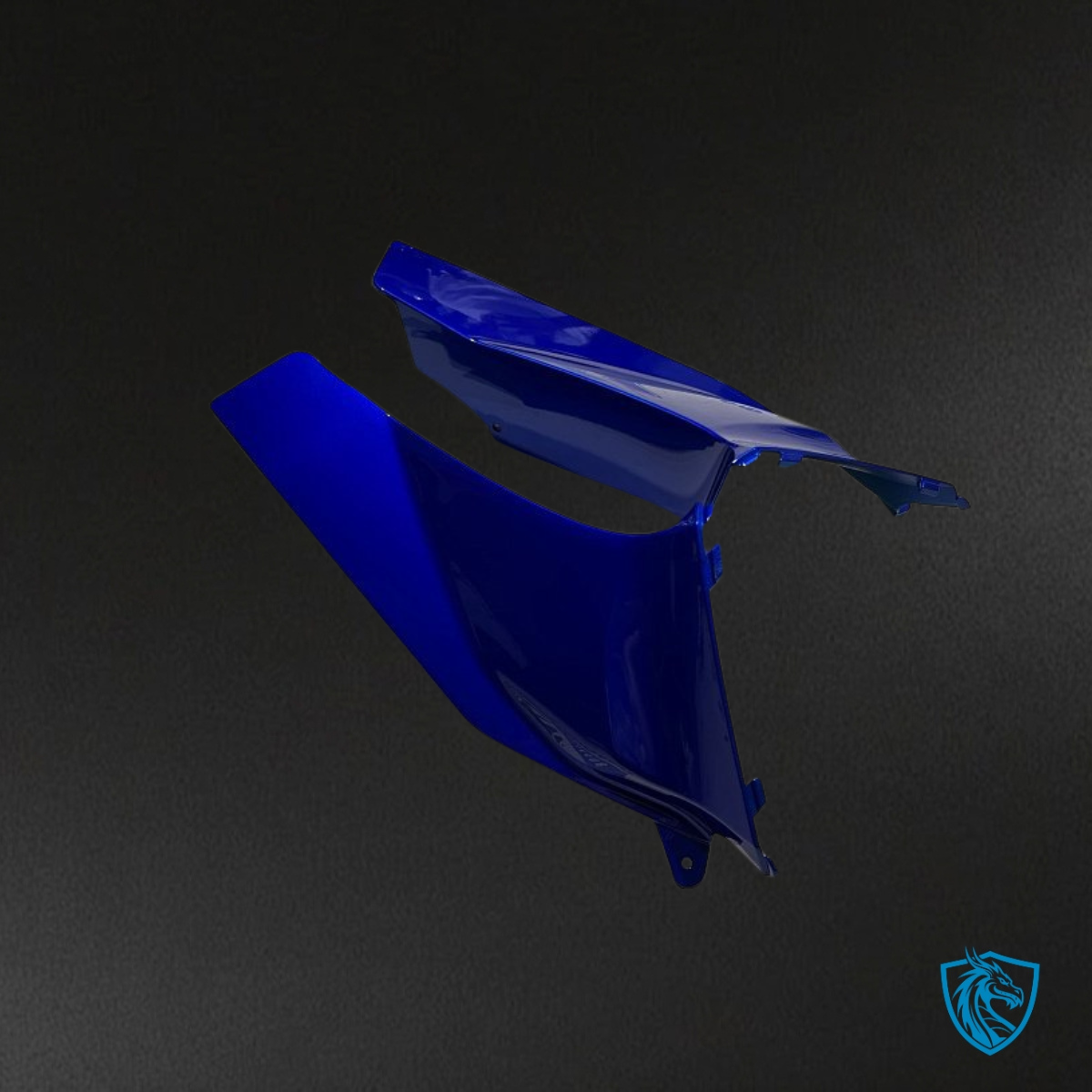 Honda CBR600RR (2003-2004) Glossy Blue & White Fairing Kit - Aftermarket ABS Bodywork