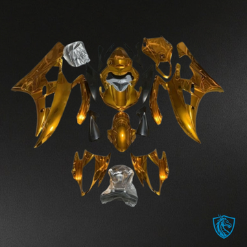 Yamaha YZF R6 (2006-2007) Metallic Gold Fairing Kit - Aftermarket ABS Bodywork