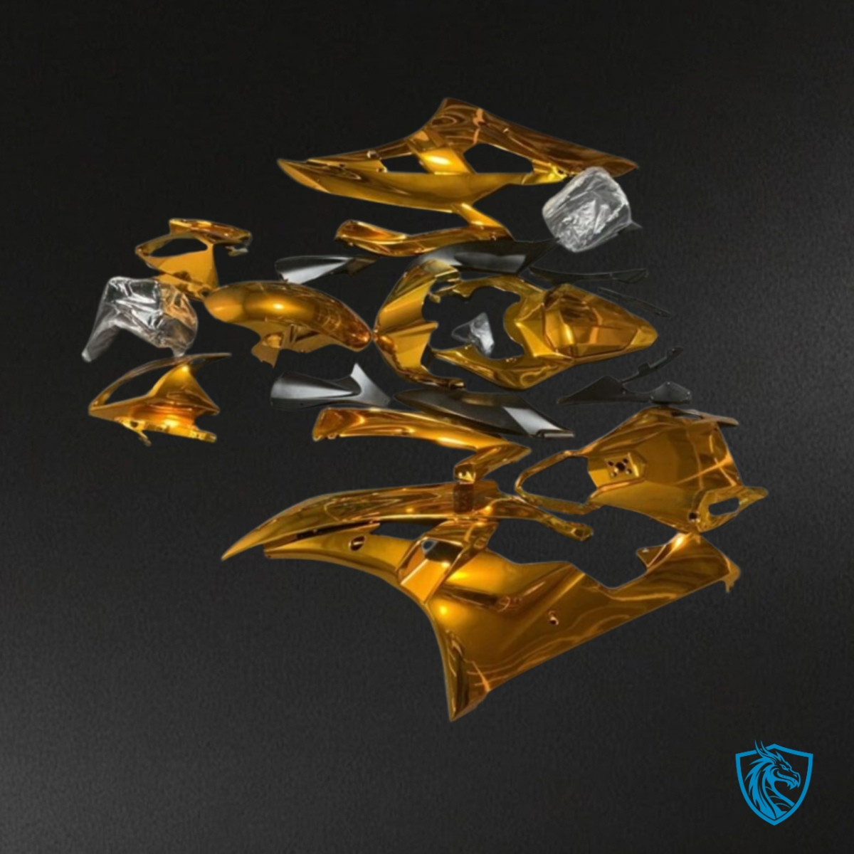 Yamaha YZF R6 (2006-2007) Metallic Gold Fairing Kit - Aftermarket ABS Bodywork
