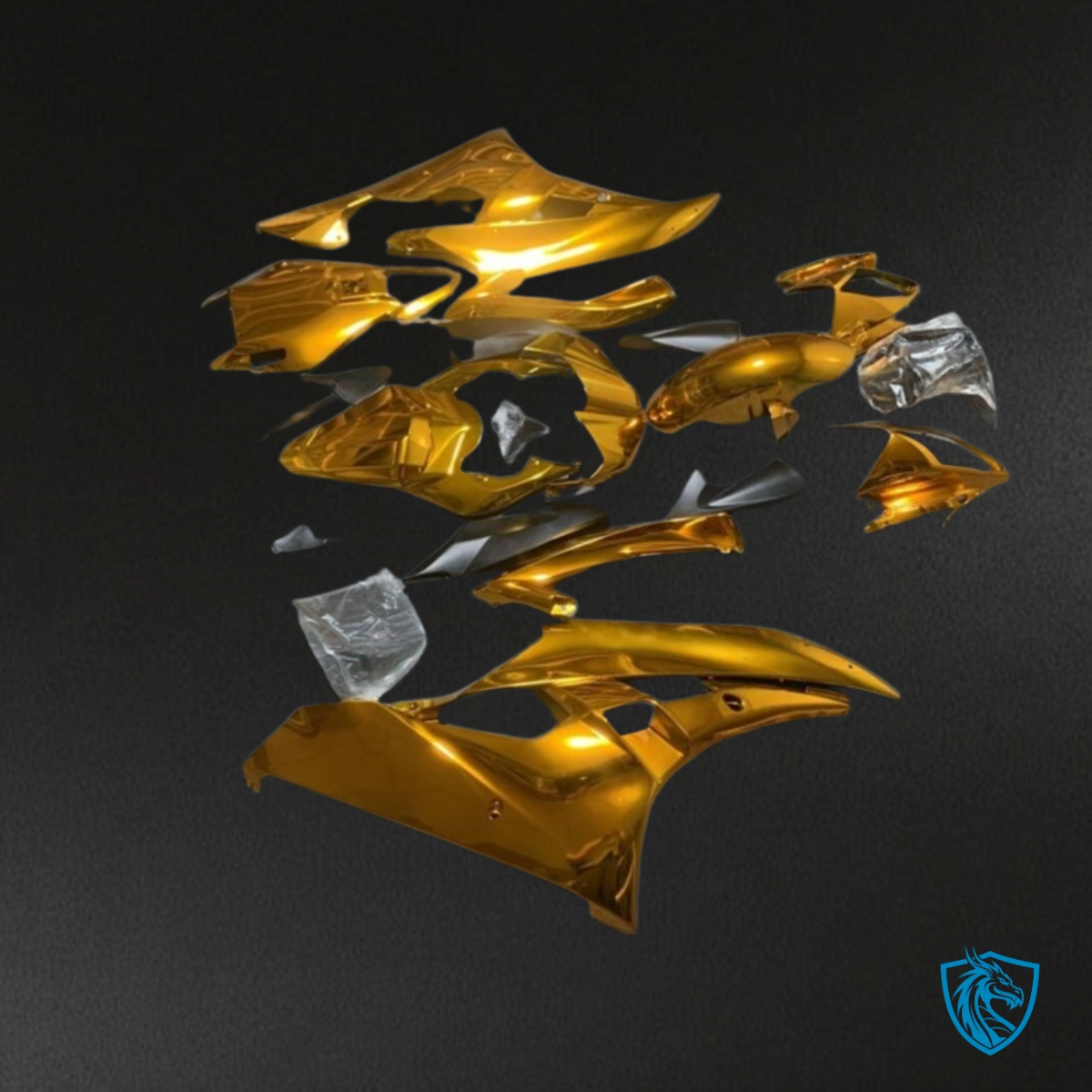 Yamaha YZF R6 (2006-2007) Metallic Gold Fairing Kit - Aftermarket ABS Bodywork