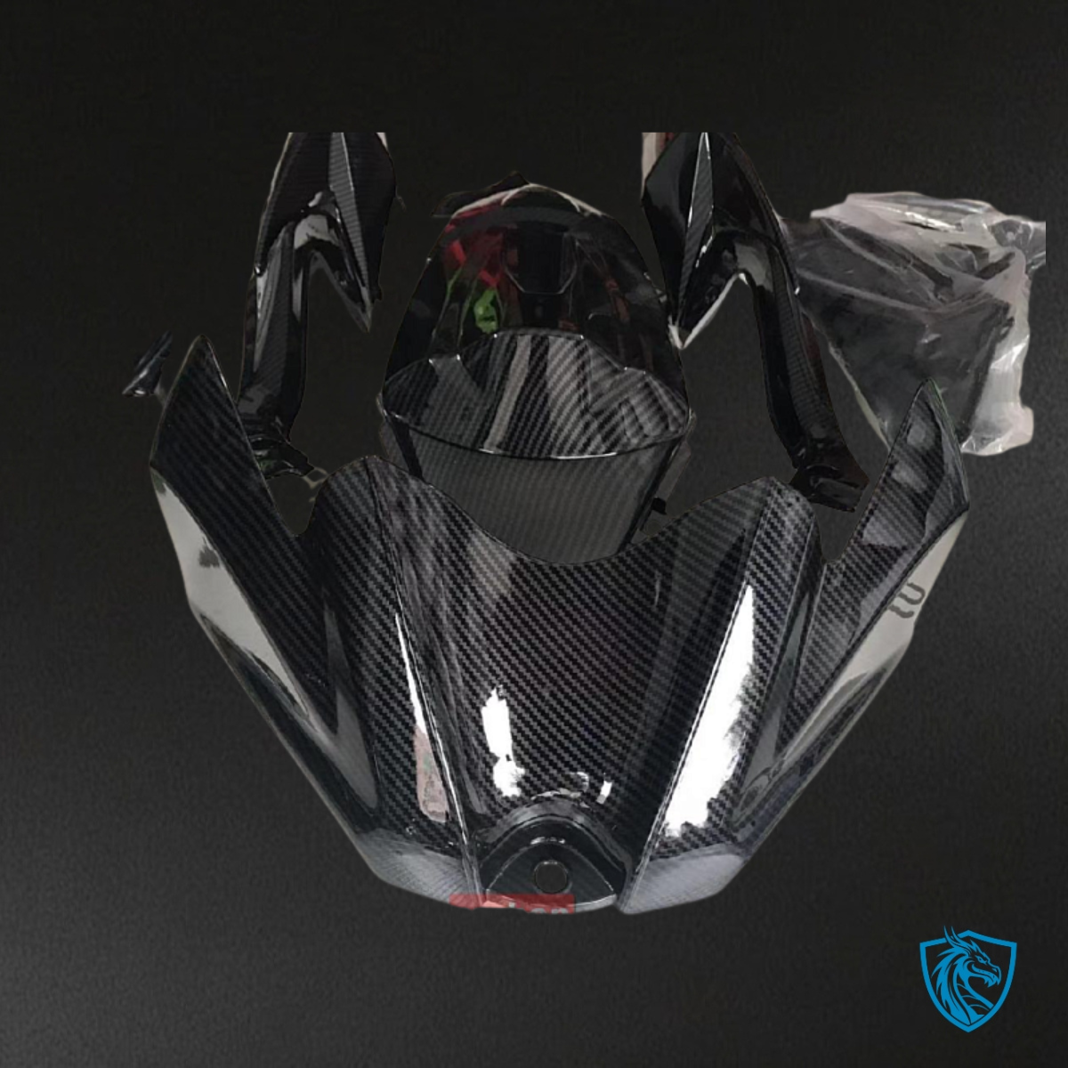 Suzuki GSXR600/750 (2008-2010) Glossy Black Carbon Fiber Fairings Kit | ABS Bodywork