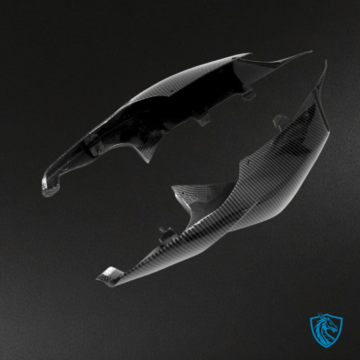 Suzuki GSXR1000 (2007-2008) Black Carbon Fiber Fairing Kit | ABS Bodywork