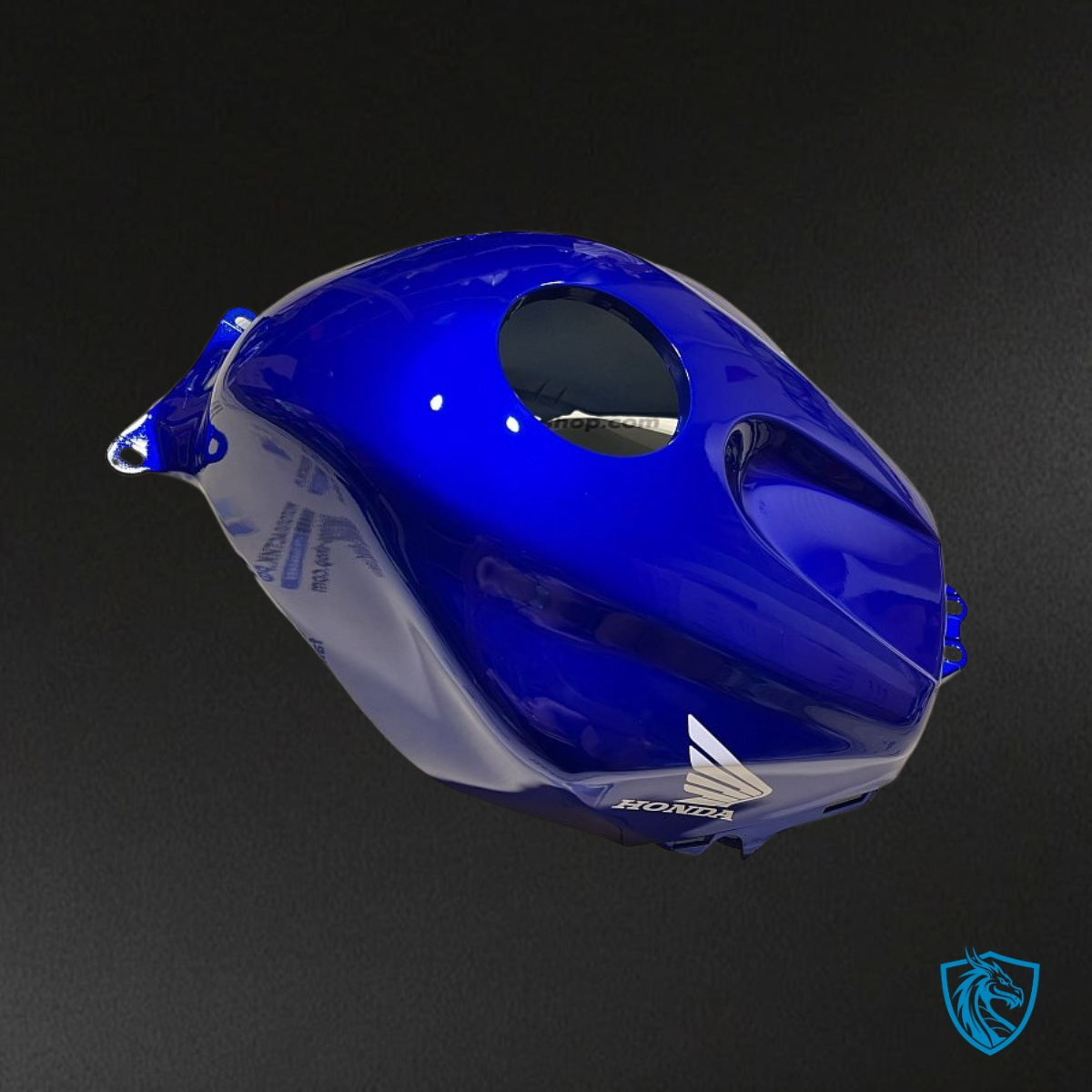 Honda CBR600RR (2003-2004) Glossy Blue & White Fairing Kit - Aftermarket ABS Bodywork