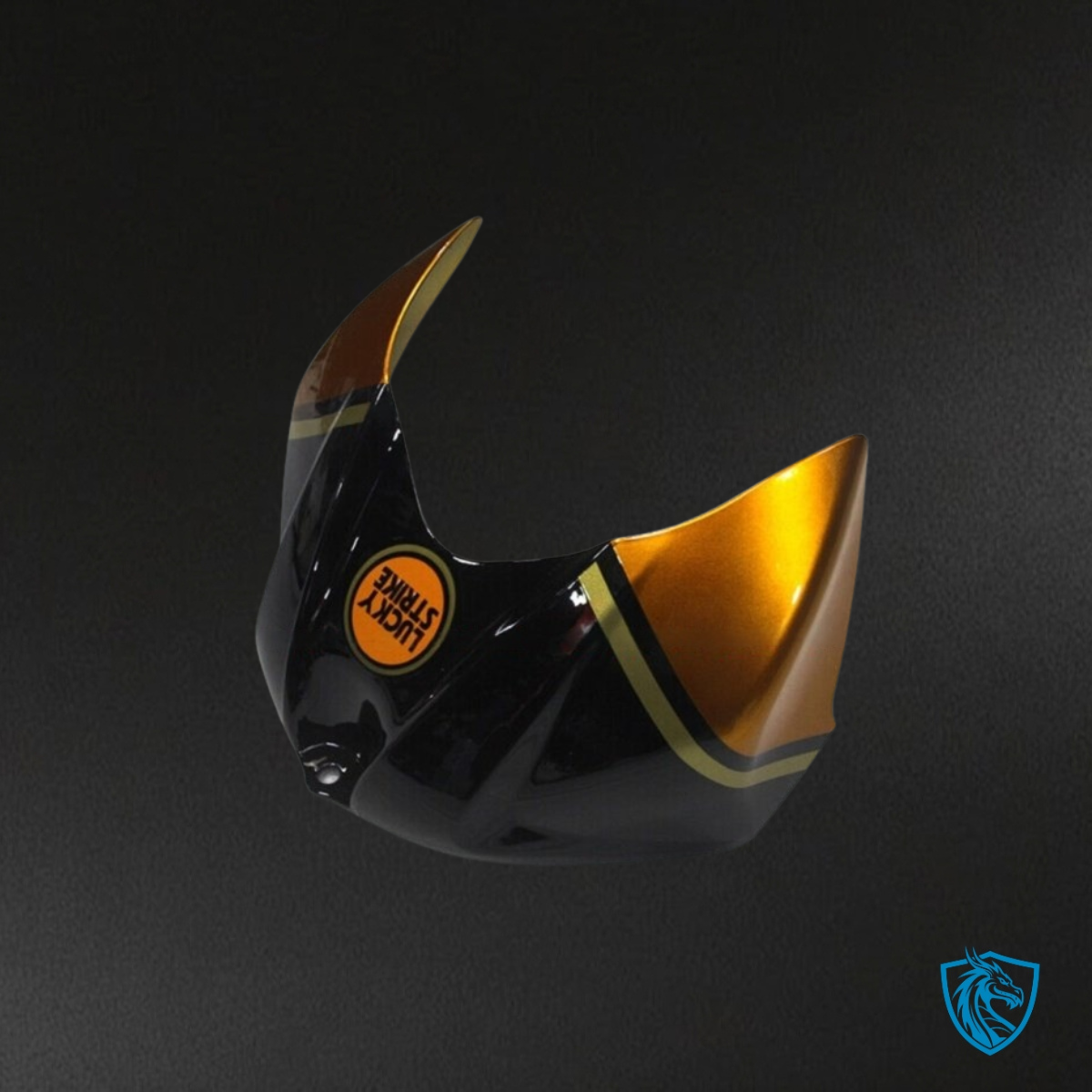 Suzuki GSXR1000 (2007-2008) Black & Orange Lucky Strike - MERGEment Motorcycle Fairings Kit