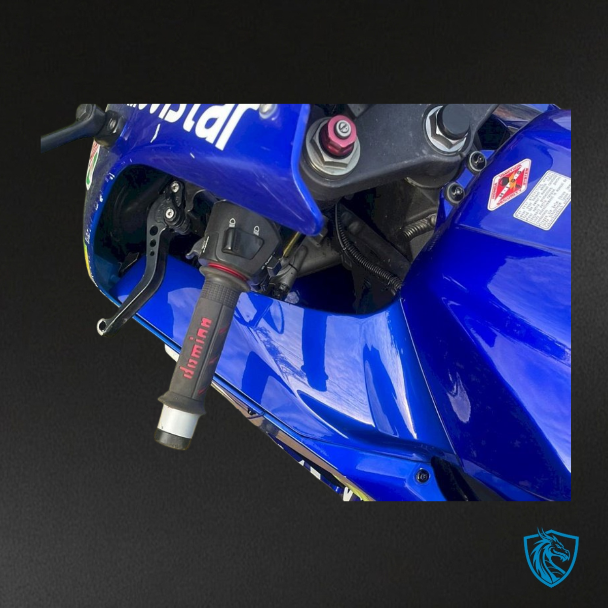 Honda CBR600RR (2003-2004) Blue & Green Movistar - MERGEment Motorcycle Fairings Kit
