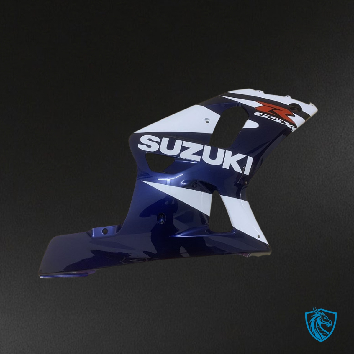 Suzuki GSXR600/750 (2001-2003) Blue & White - MERGEment Motorcycle Fairings Kit