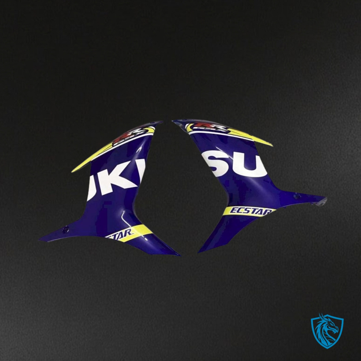 Suzuki GSXR600/750 (2011-2019) Blue, White & Yellow - Custom ABS Fairing Kit