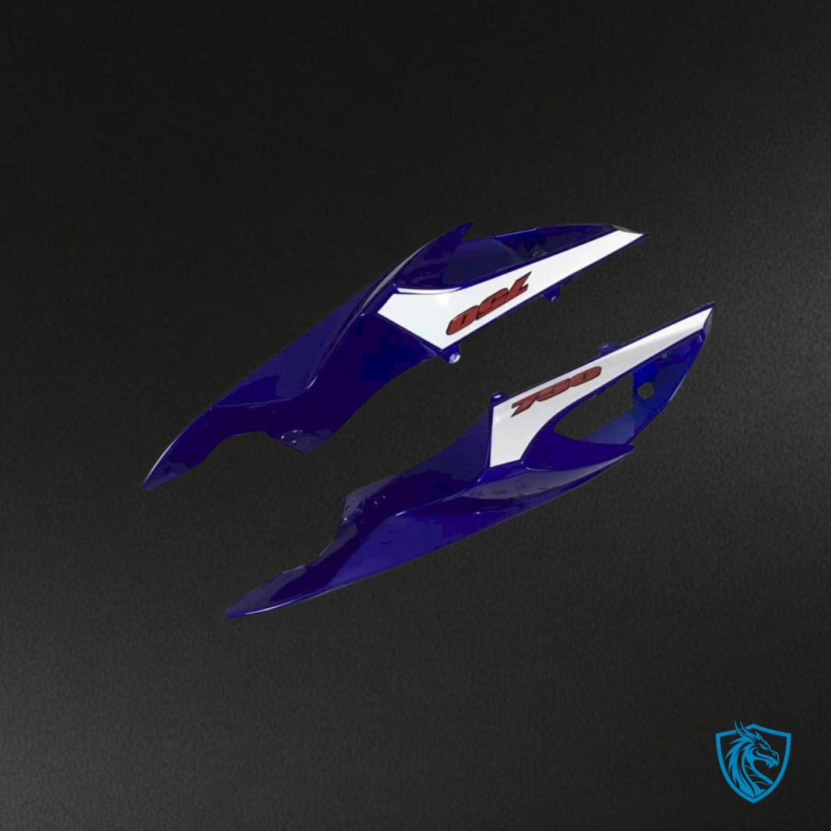 Suzuki GSXR600/750 (2011-2019) Blue, White & Yellow - Custom ABS Fairing Kit