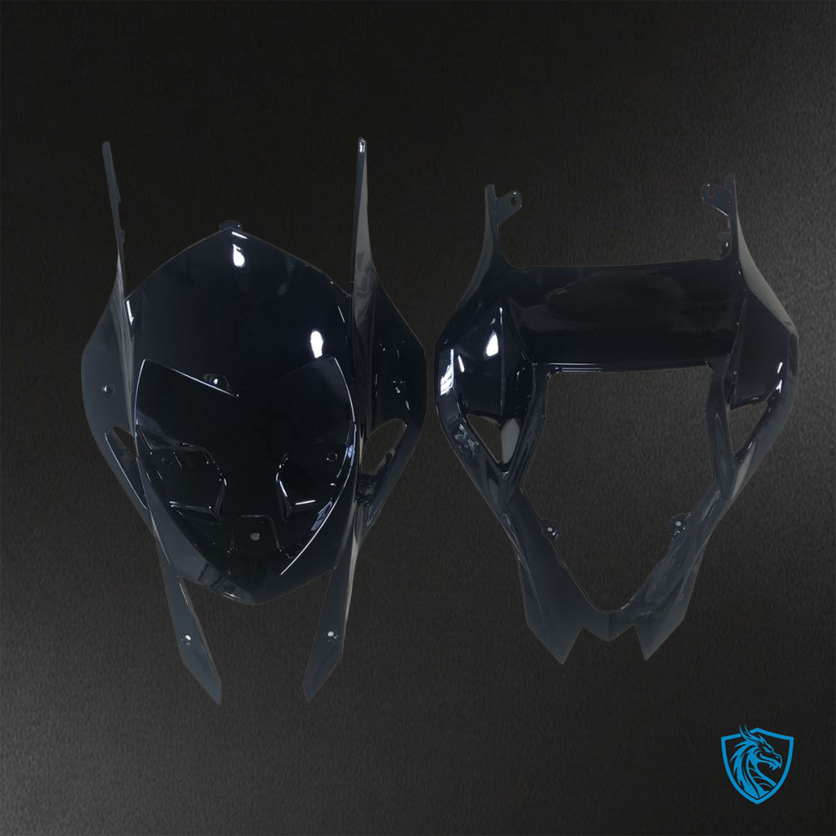 BMW S1000RR HP4 (2009-2014) Black Fairings Kit - Aftermarket ABS Bodywork