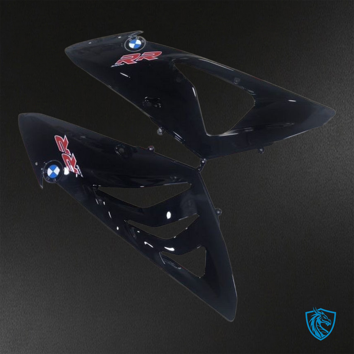 BMW S1000RR HP4 (2009-2014) Black Fairings Kit - Aftermarket ABS Bodywork