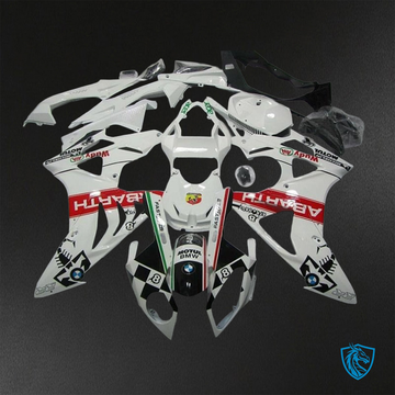 BMW S1000RR HP4 (2009-2014) White - Replacement Motorcycle Fairings Kit