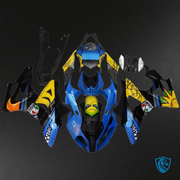 Yellow Blue & Black Shark