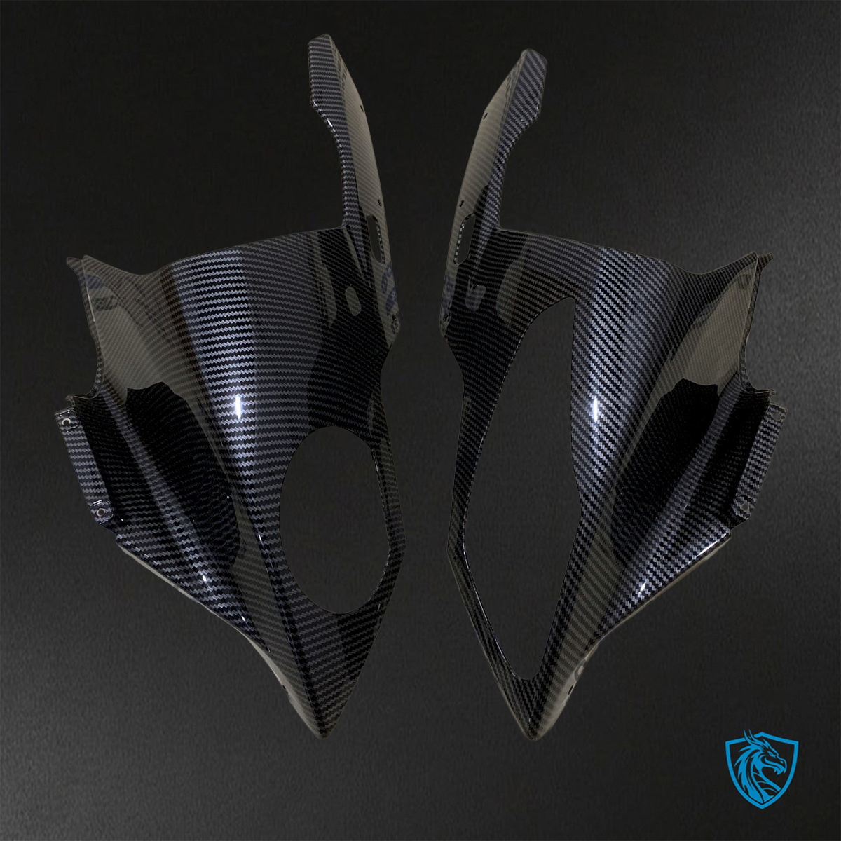 BMW S1000RR HP4 (2009-2014) Black ABS Bodywork - Fairings Kit