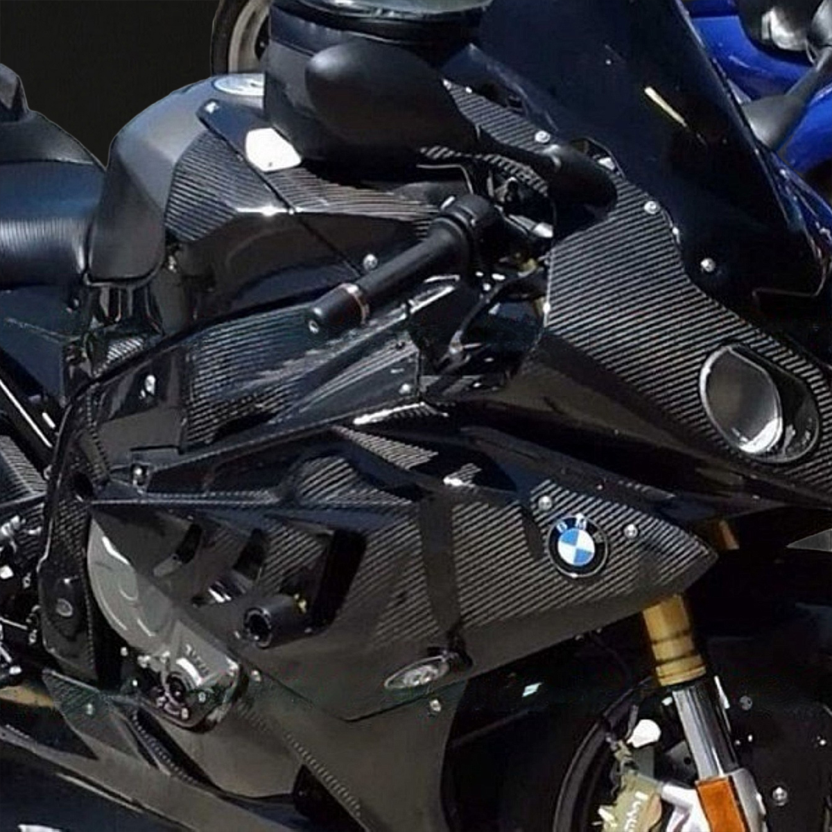 BMW S1000RR HP4 (2009-2014) Black ABS Bodywork - Fairings Kit