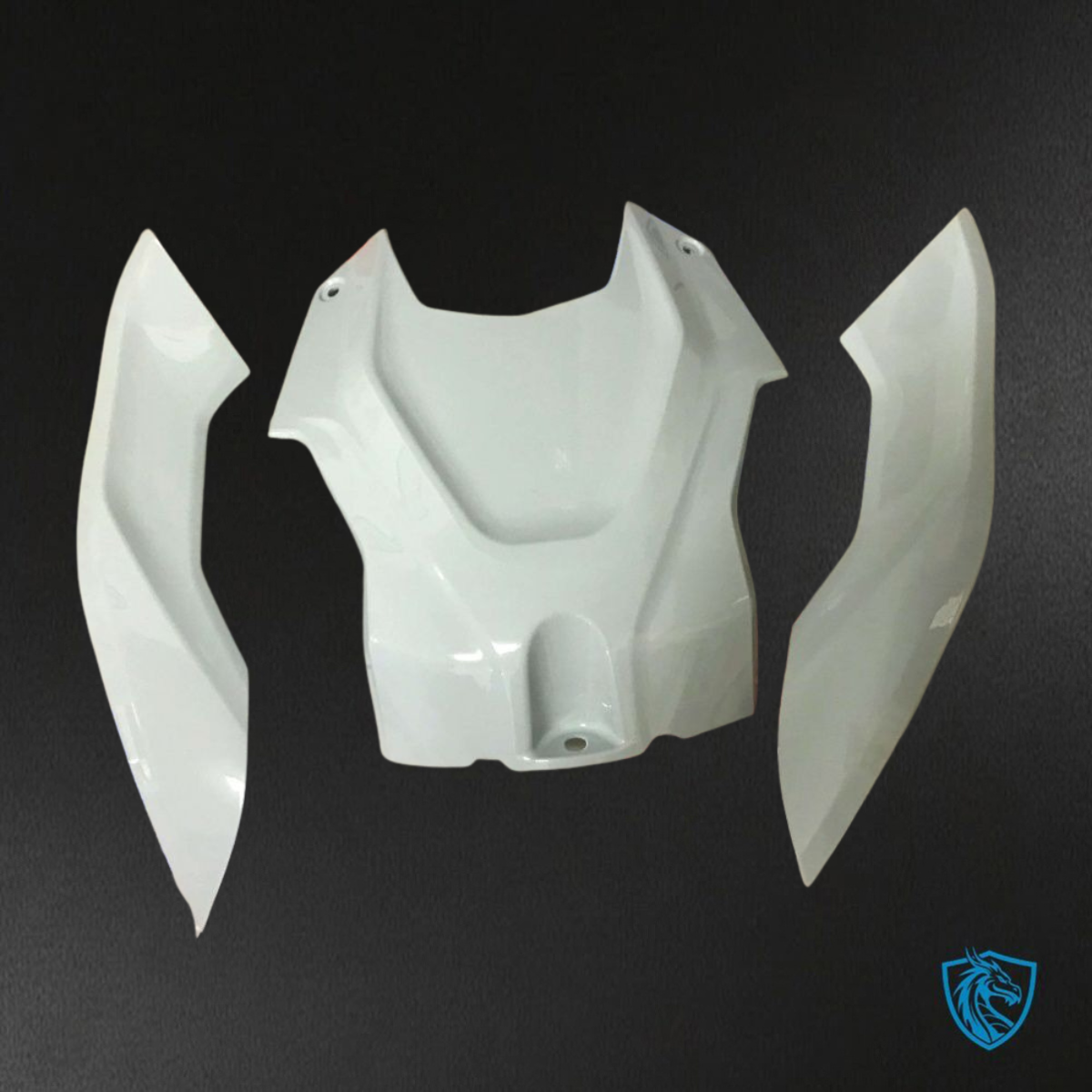 BMW S1000RR (2019-2020) White & Black Fairings Kit - Aftermarket ABS Bodywork