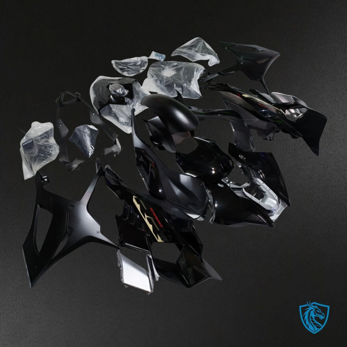 BMW S1000RR (2025) Black ABS Bodywork - Fairings Kit