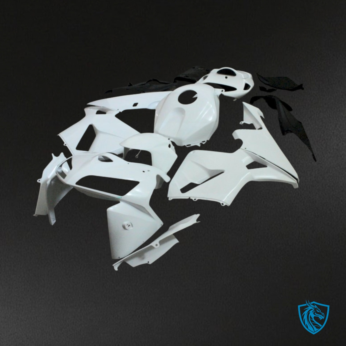 Honda CBR600RR (2005-2006) White - MERGEment Motorcycle Fairings Kit