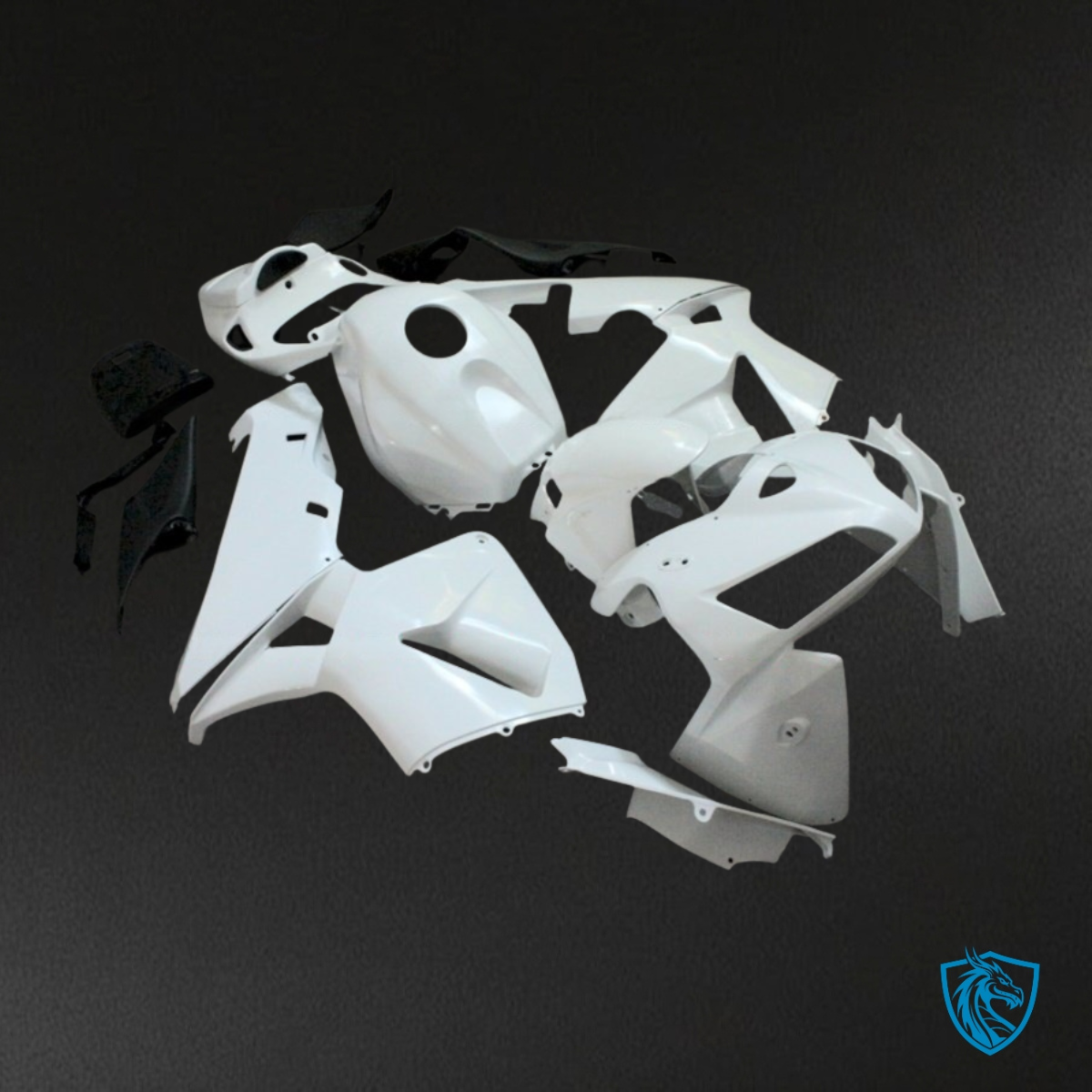 Honda CBR600RR (2005-2006) White - MERGEment Motorcycle Fairings Kit