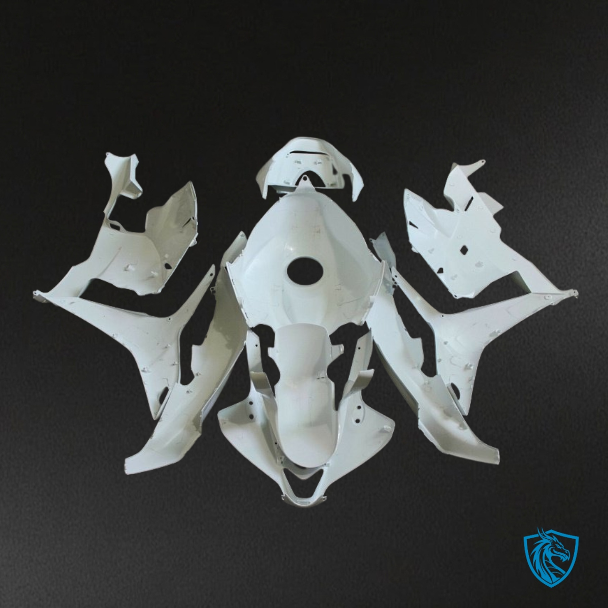 Honda CBR600RR (2009-2012) Gloss White - Custom ABS Fairing Kit