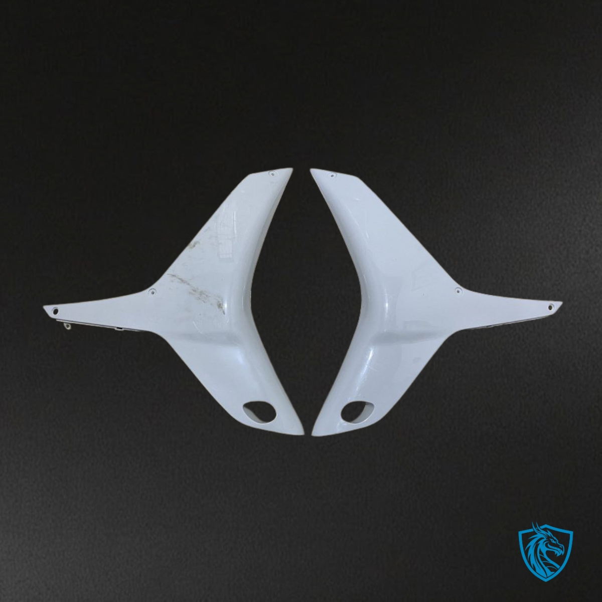 Honda CBR600RR (2009-2012) Gloss White - Custom ABS Fairing Kit