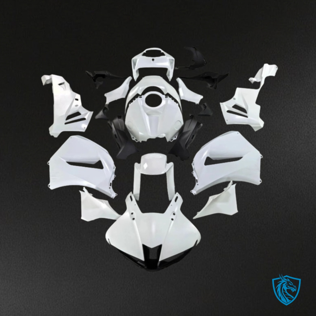 Honda CBR600RR (2024-2025) White Fairing Kit | ABS Bodywork