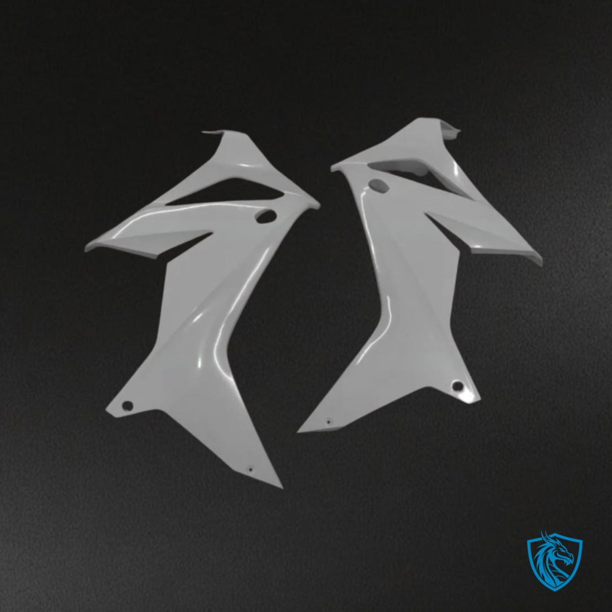 Honda CBR650R (2019-2020) White & Black ABS Bodywork - Fairings Kit